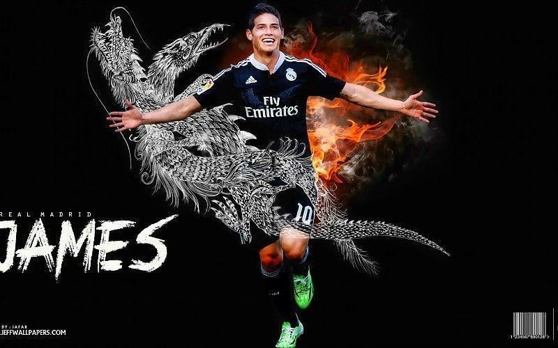 James Rodriguez 2015 Real Madrid UCL Wallpaper free desktop