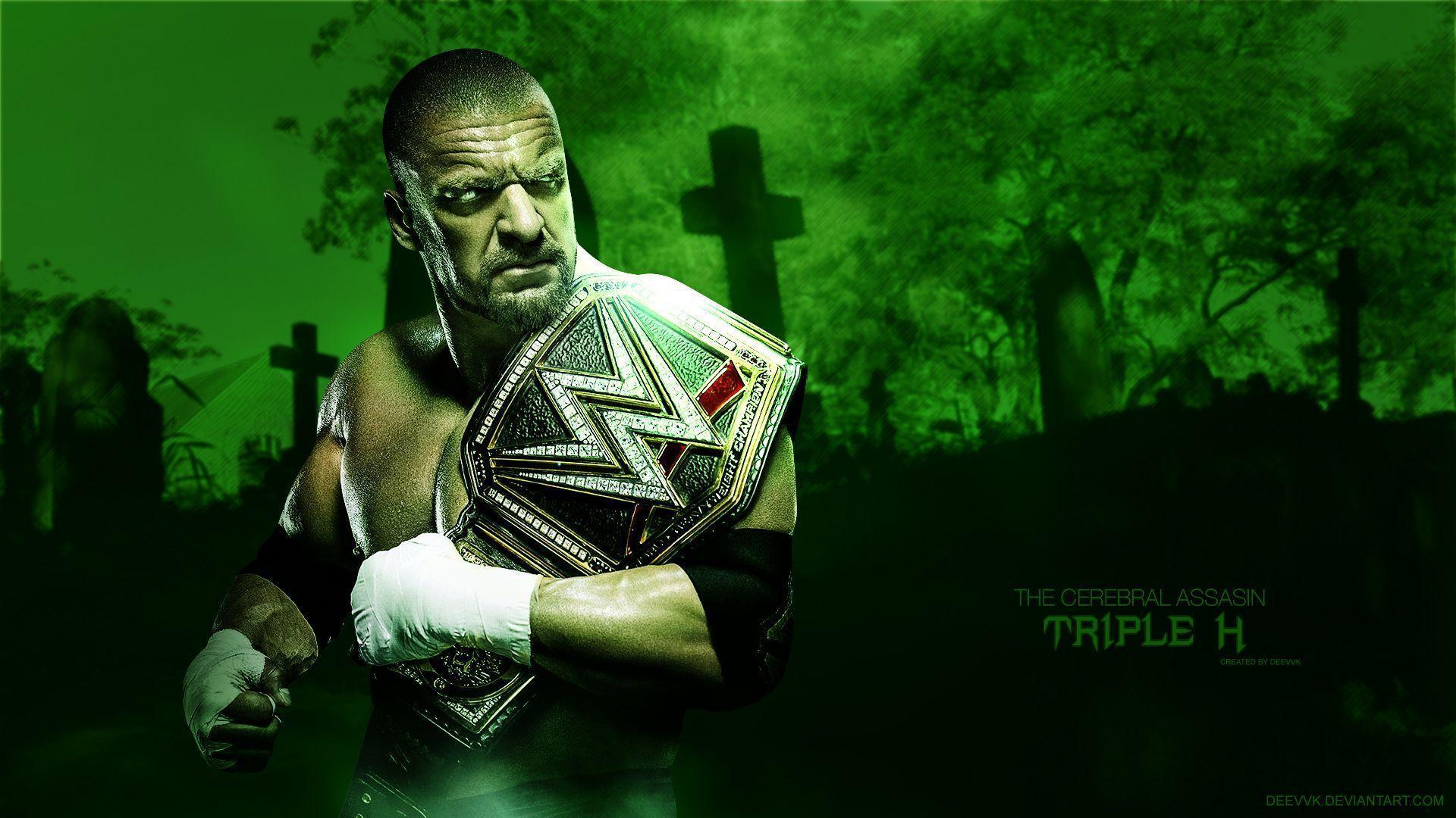 More Like Triple H WWE Champion 2016 HD Wallpaper