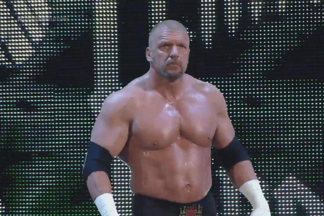 Triple H wrestles for the first time since WrestleMania in 2016