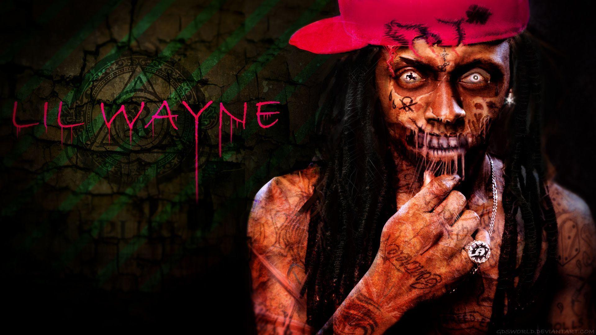 Zombie Lil Wayne HD Wallpaper