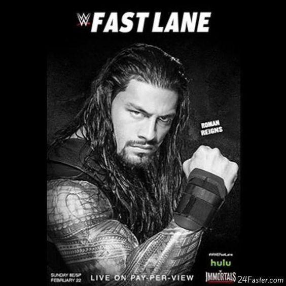 WWE Fast lane 2015 Poster and wallpaper on 24Faster.com. WWE