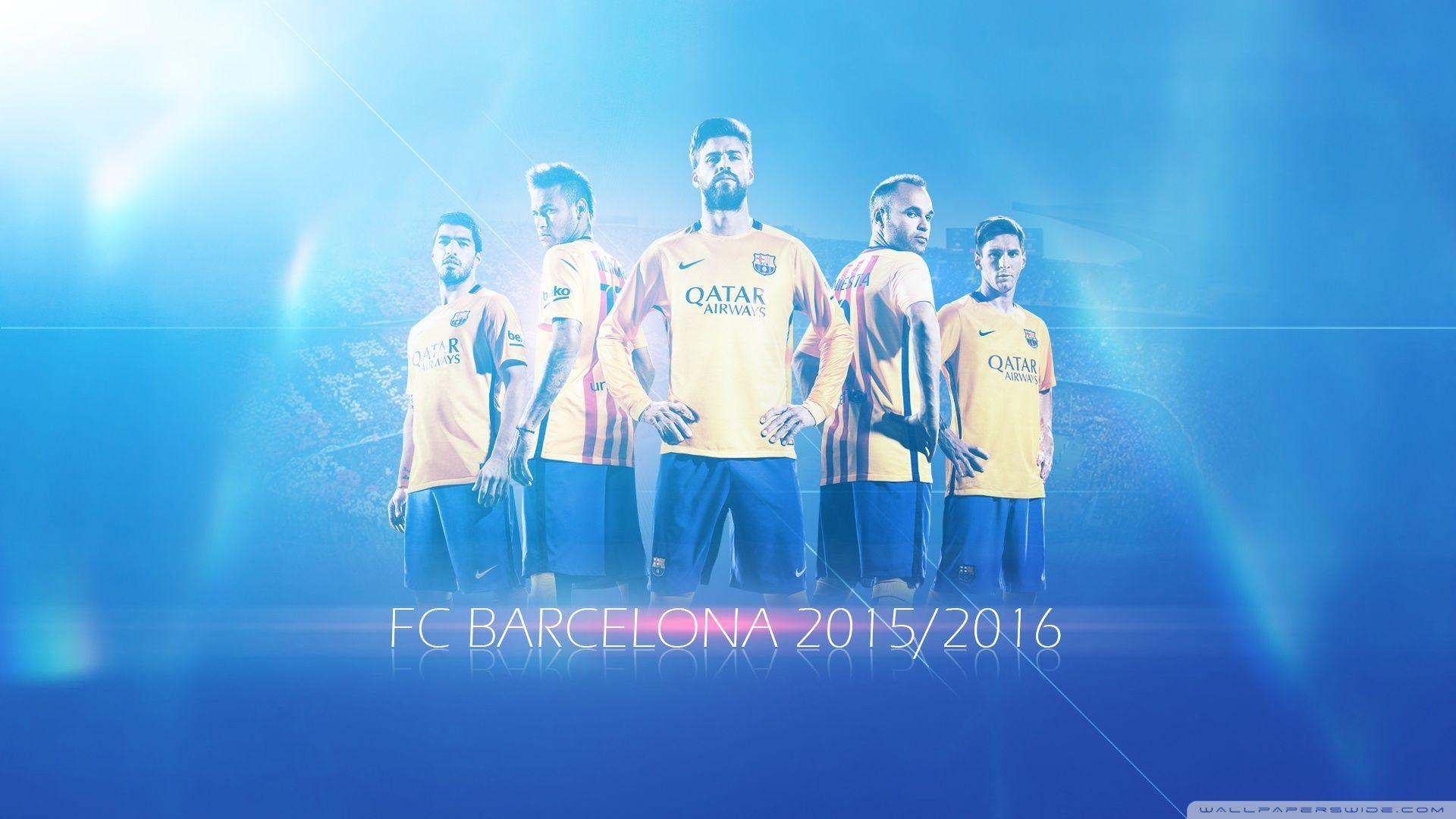 FC Barcelona 2015 2016 HD Desktop Wallpaper, Widescreen, High