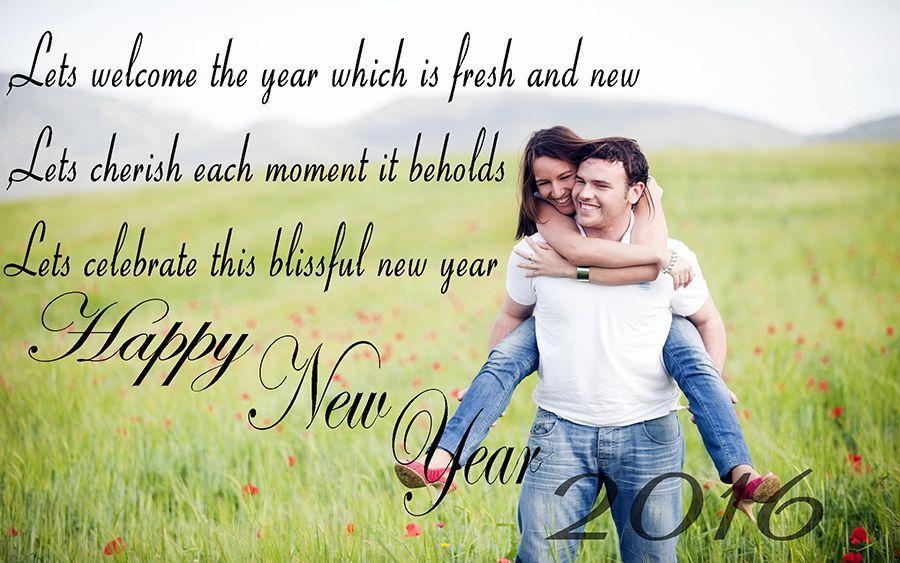 Happy New Year Wishes 2016 For Wife, Girlfriend & Lover. Happy