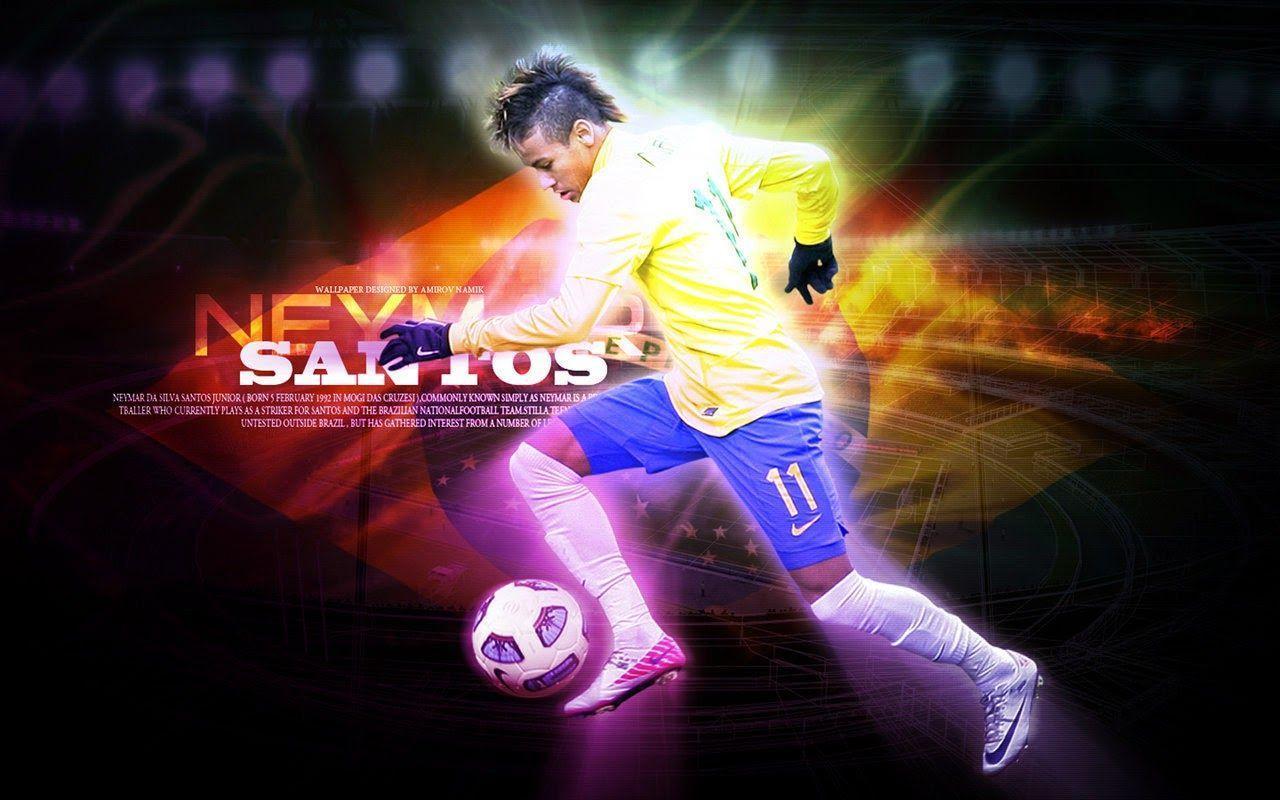 Neymar da Silva Santos Junior Full HD Wallpaper 2016. Encarles