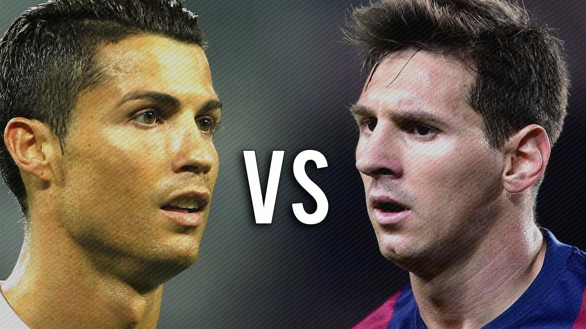 Cristiano Ronaldo vs Lionel Messi HD Image