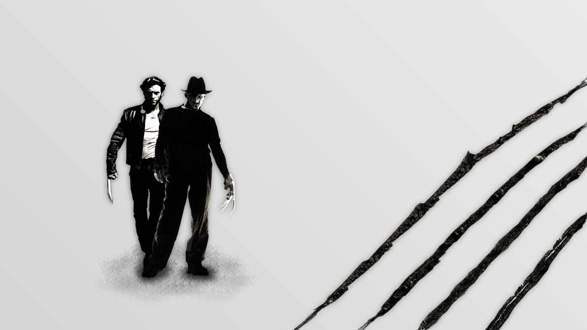 movies, Wolverine, Freddy Krueger Wallpaper HD / Desktop