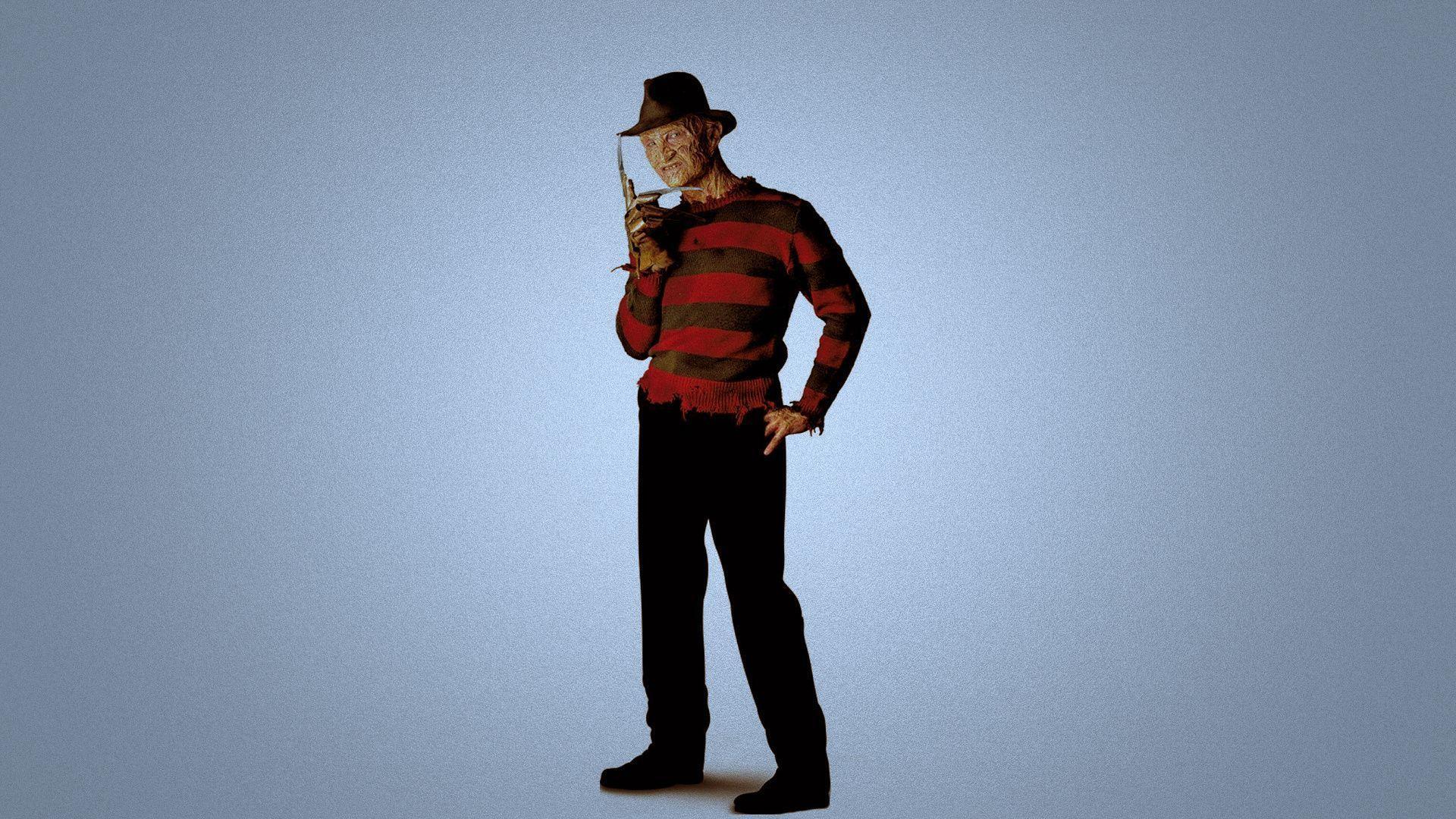 Freddy Krueger, Freddy Krueger, A Nightmare On Elm