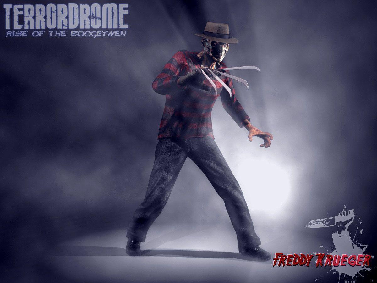 Freddy Krueger from A Nightmare on Elm Street Art