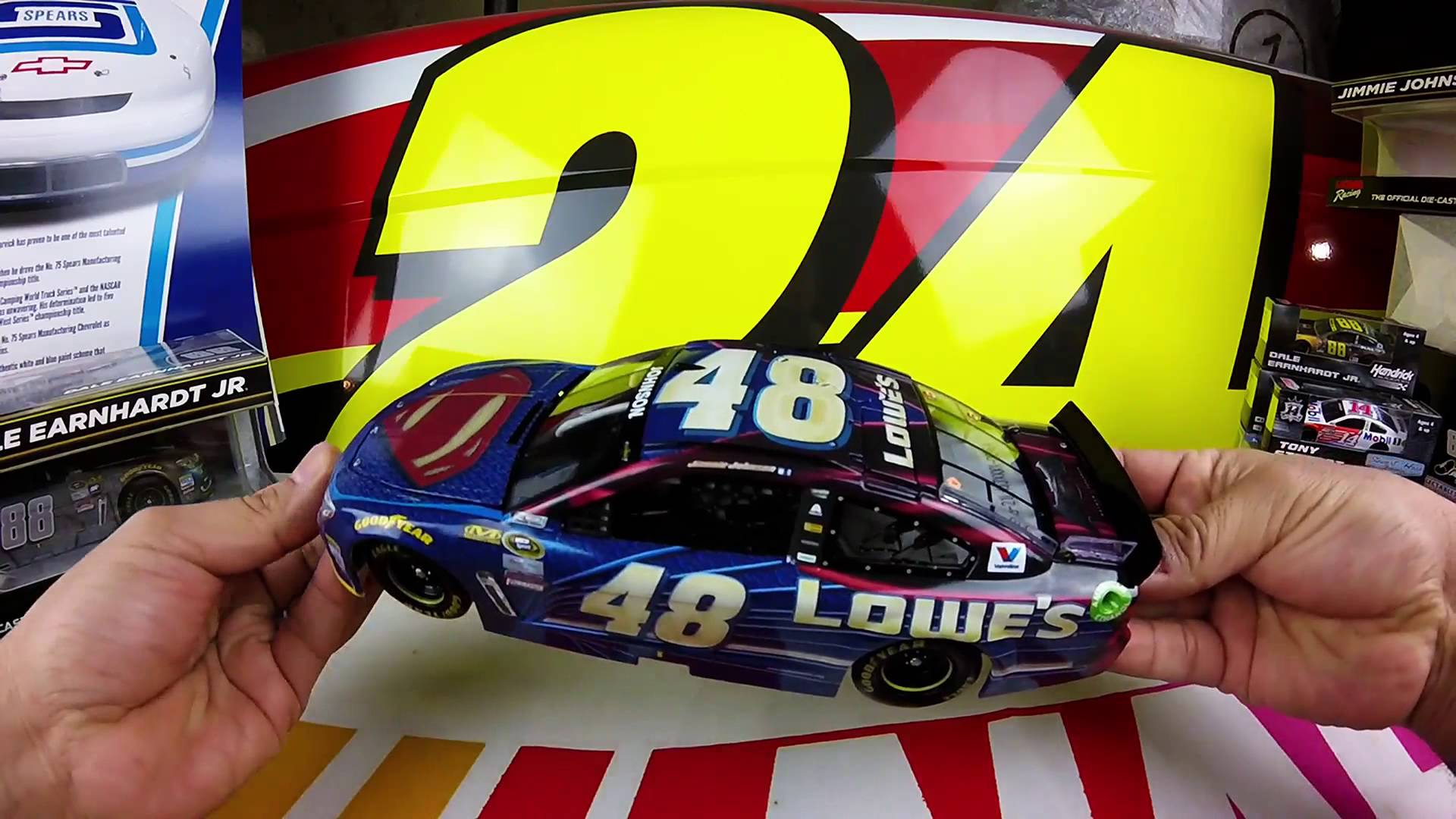 Unboxing The 2016 JImmie Johnson Superman Special 1 24 NASCAR