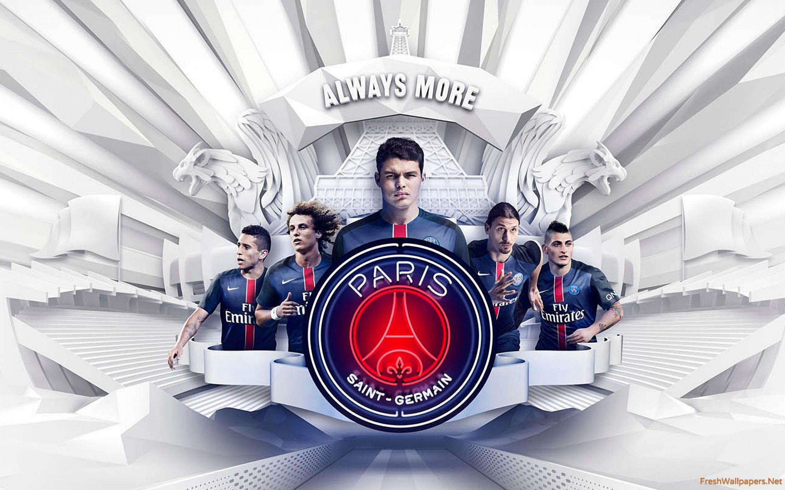Paris Saint Germain 2015 2016 Nike Home Kit Wallpaper