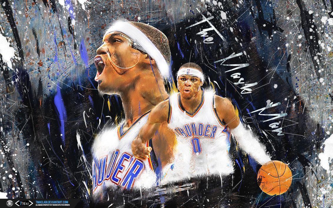 Russell Westbrook The Mask Man Wallpaper