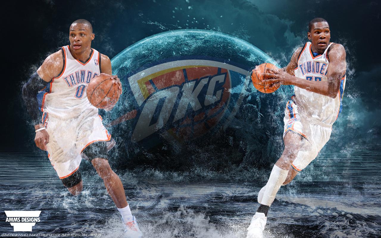 EnSaEXi Kevin Durant And Russell Westbrook 2015 Wallpaper