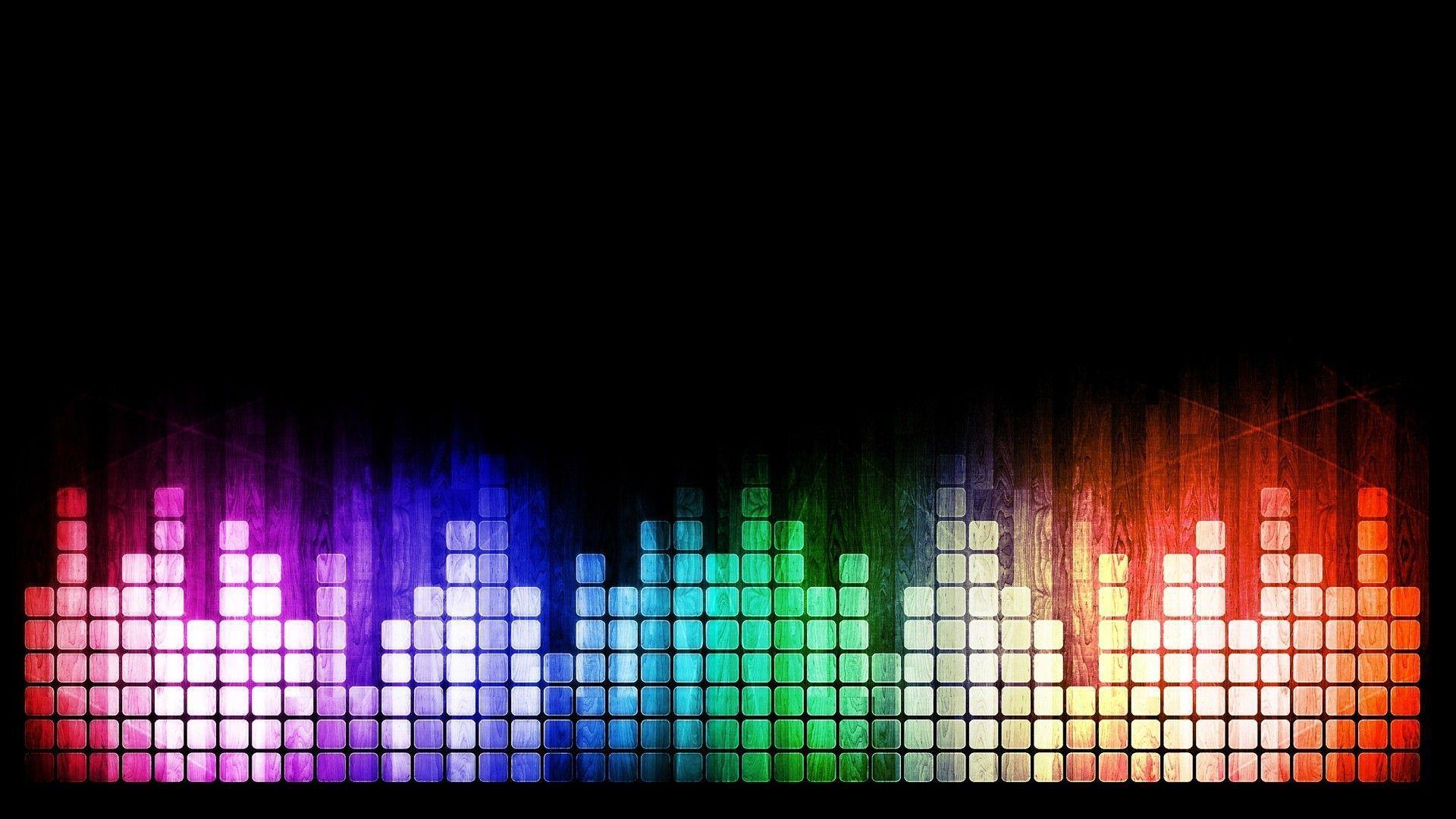 music, DJ, Audio Spectrum Wallpaper HD / Desktop and Mobile