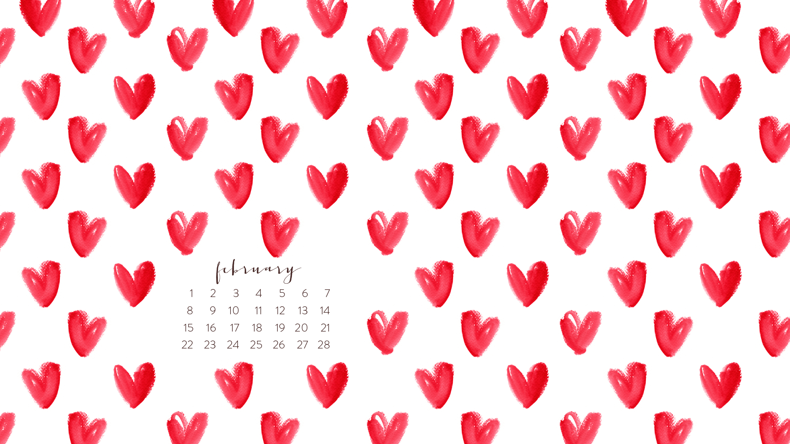 Desktop Wallpapers Calendar February 2016 Wallpaper Cave