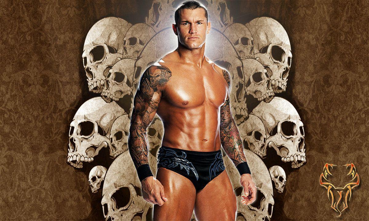 Randy Orton WWE World Heavyweight Champion. HD Wallpaper Image