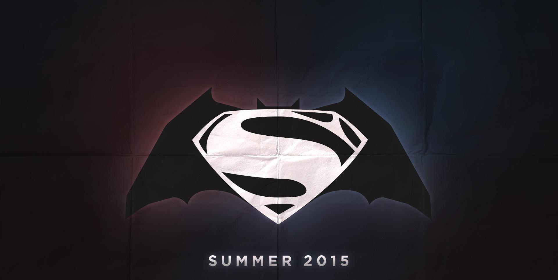 Batman Vs Superman Logo Wallpaper HD Desktop Wide
