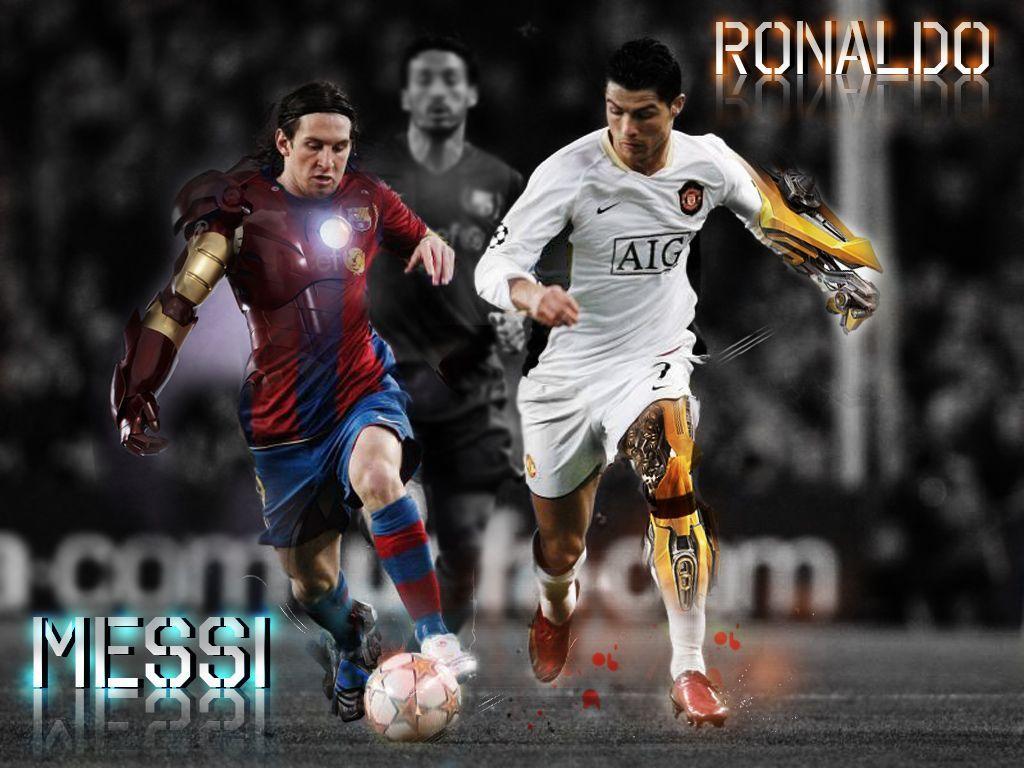 Messi VS Ronaldo (wallpaper)All about Messi { Photo of Messi
