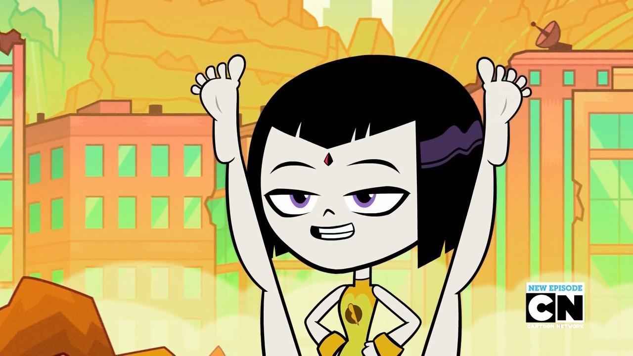 Teen Titans Go Raven Feet