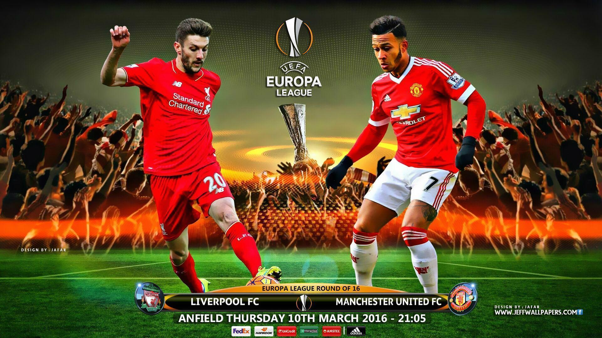 Europa League 2016 Liverpool FC Manchester United Wallpaper