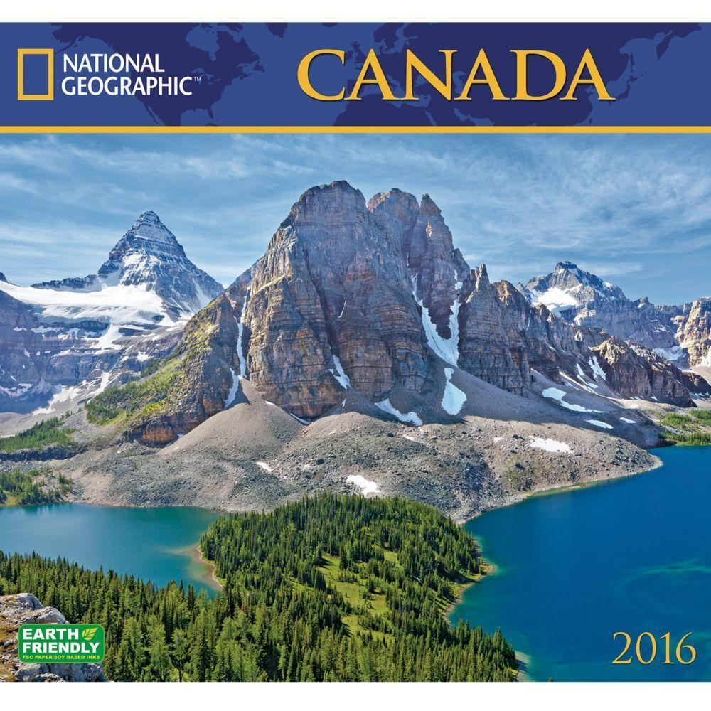 National Geographic Canada Wall Calendar