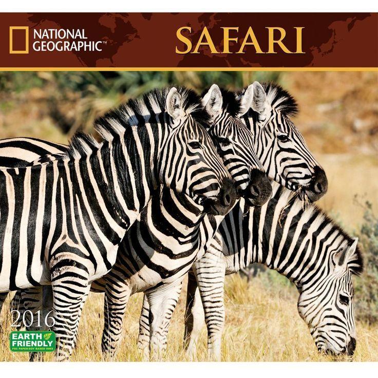 National Geographic Safari Wall Calendar. Wall Calendars
