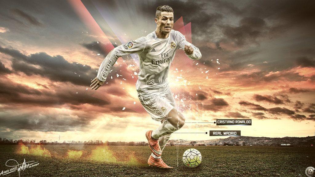 Cristiano Ronaldo 2016 Wallpaper By AK DESIGNER