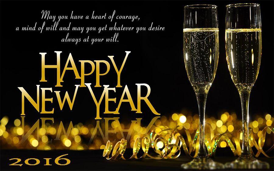 Free} Happy New Year 2016 HD Wallpaper, Picture, Greetings