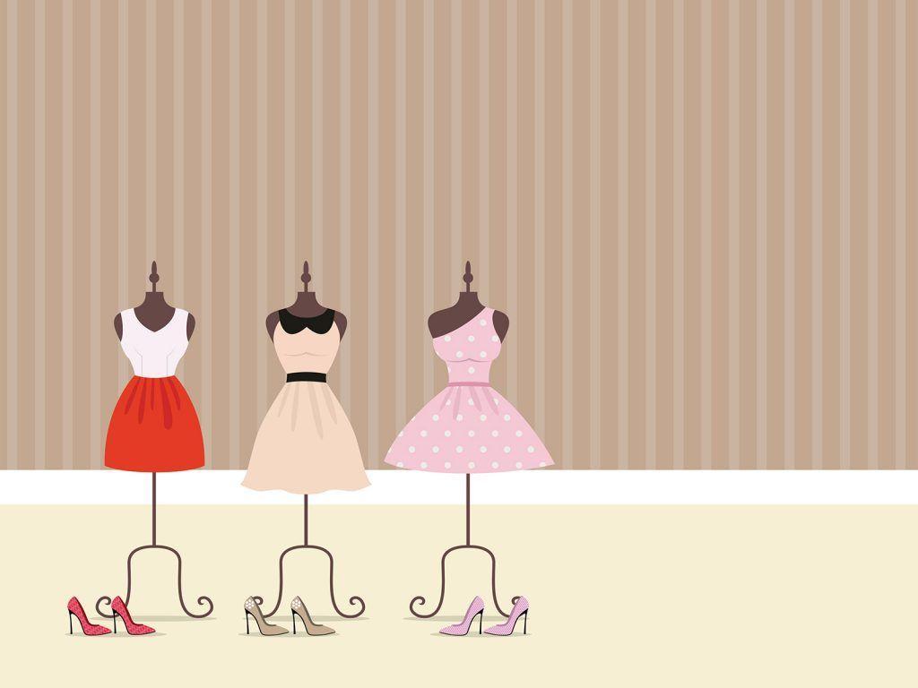 Dresses Clothing Background, Design, Pink, Red