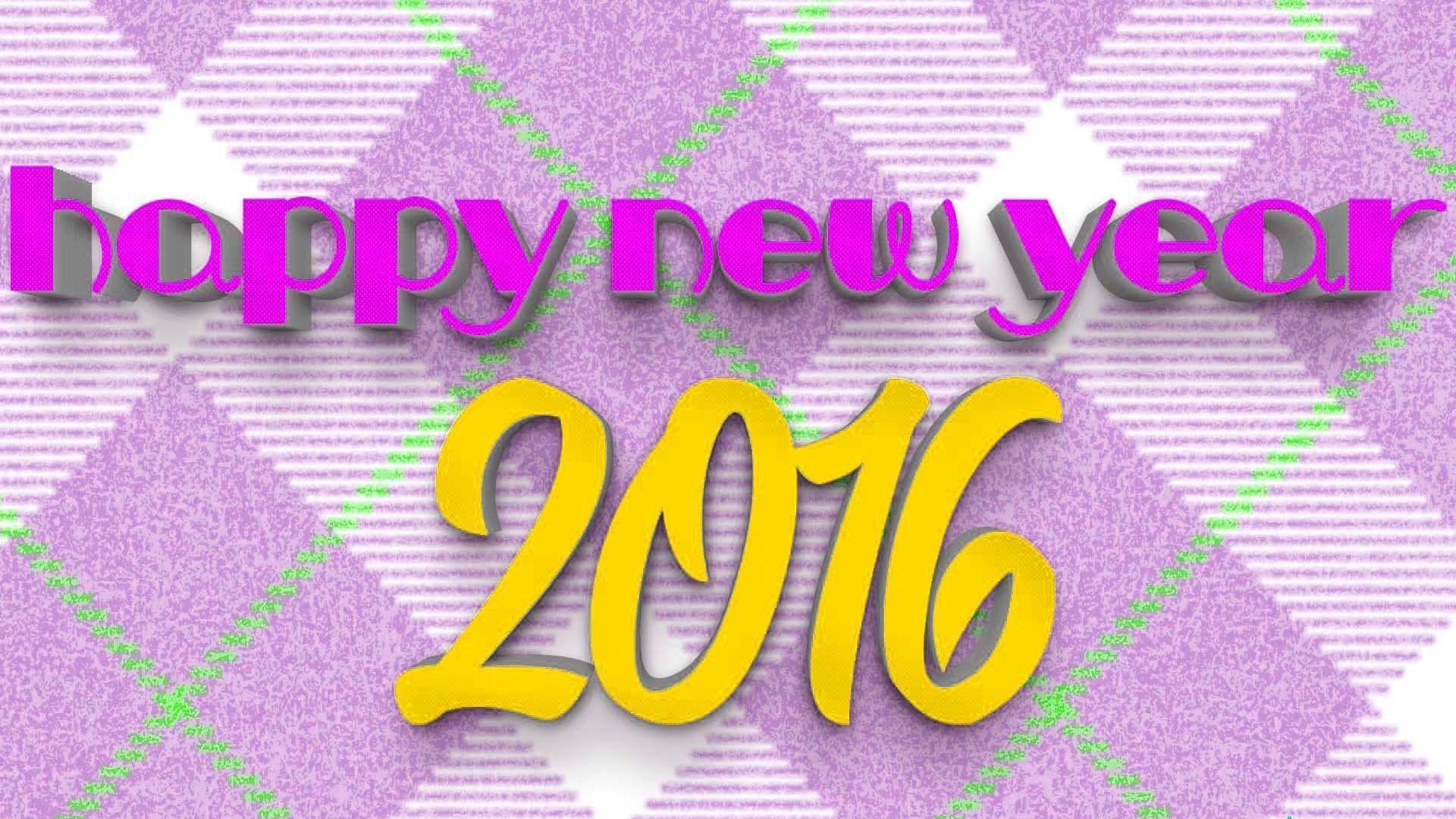 Happy New Year 2016 1080p Wallpaper Free