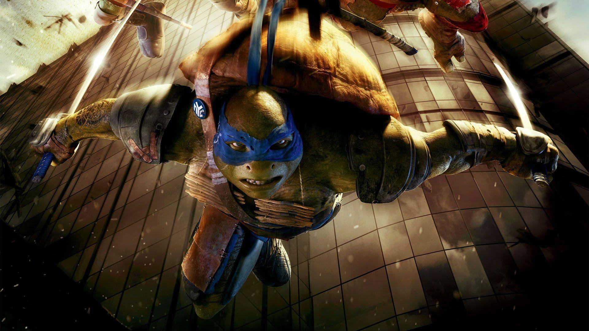 Teenage Mutant Ninja Turtles in action