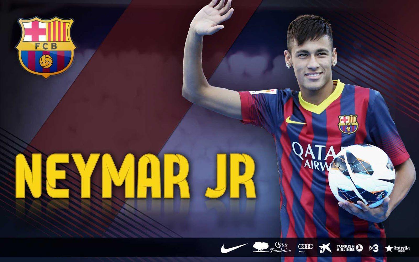 Neymar Soccer Player Windows 8.1 10 Theme And Wallpaper