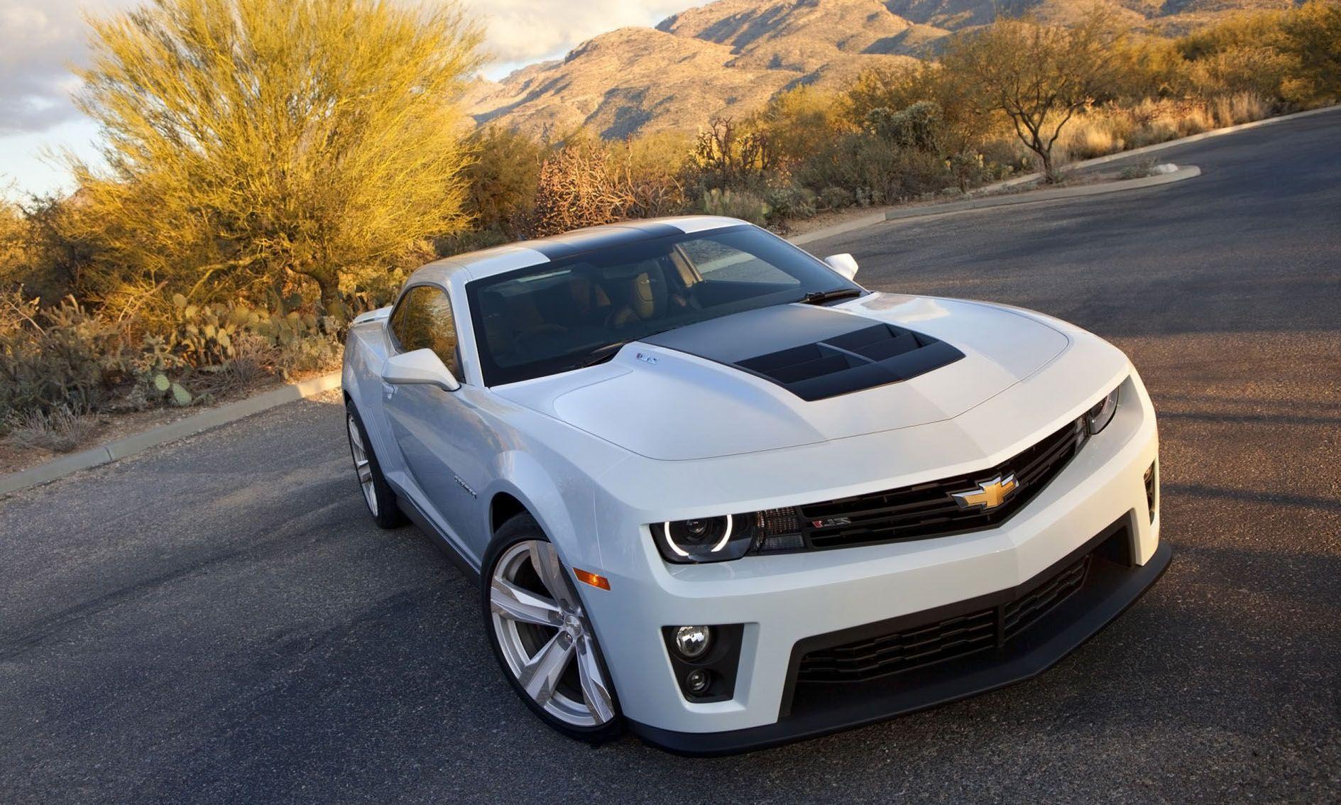 Car Wallpaper Chevy Camaro ZL1 Coupe White 2014 About
