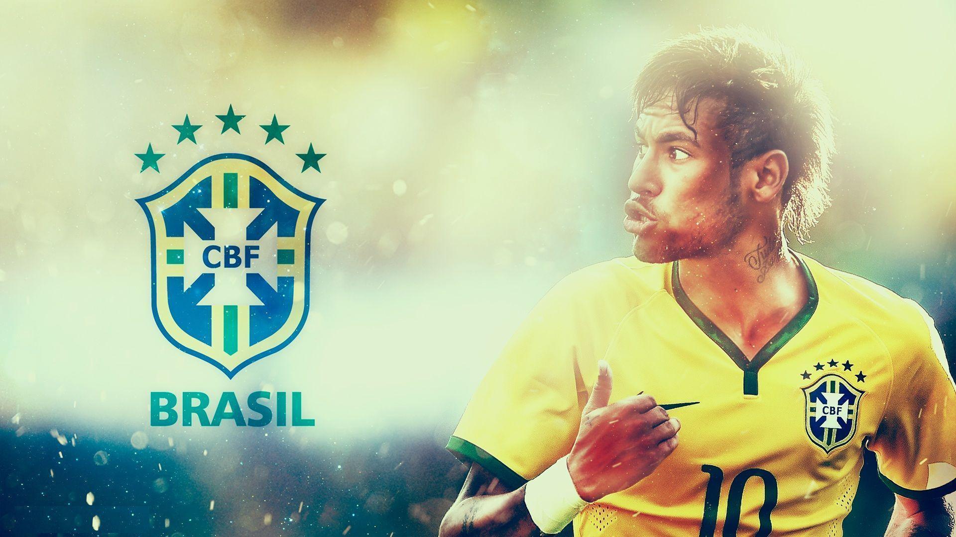 Brazilian Player Neymar High Resolution Wallpaper For Desktop