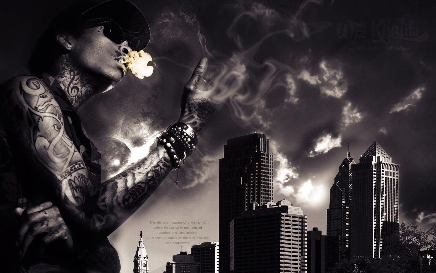 Awesome Wiz Khalifa HD Wallpaper Free Download