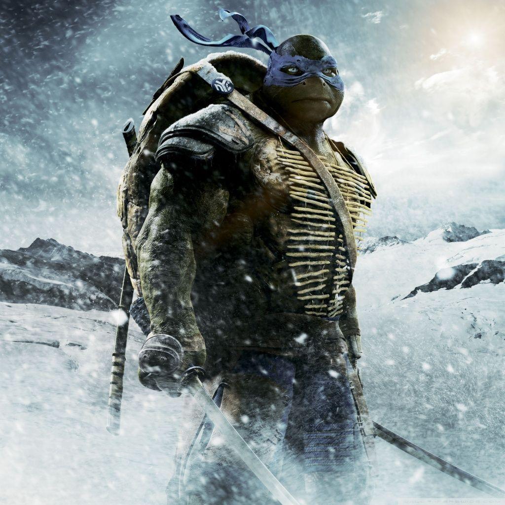Leonardo Mutant Ninja Turtles 2014 Movie HD desktop