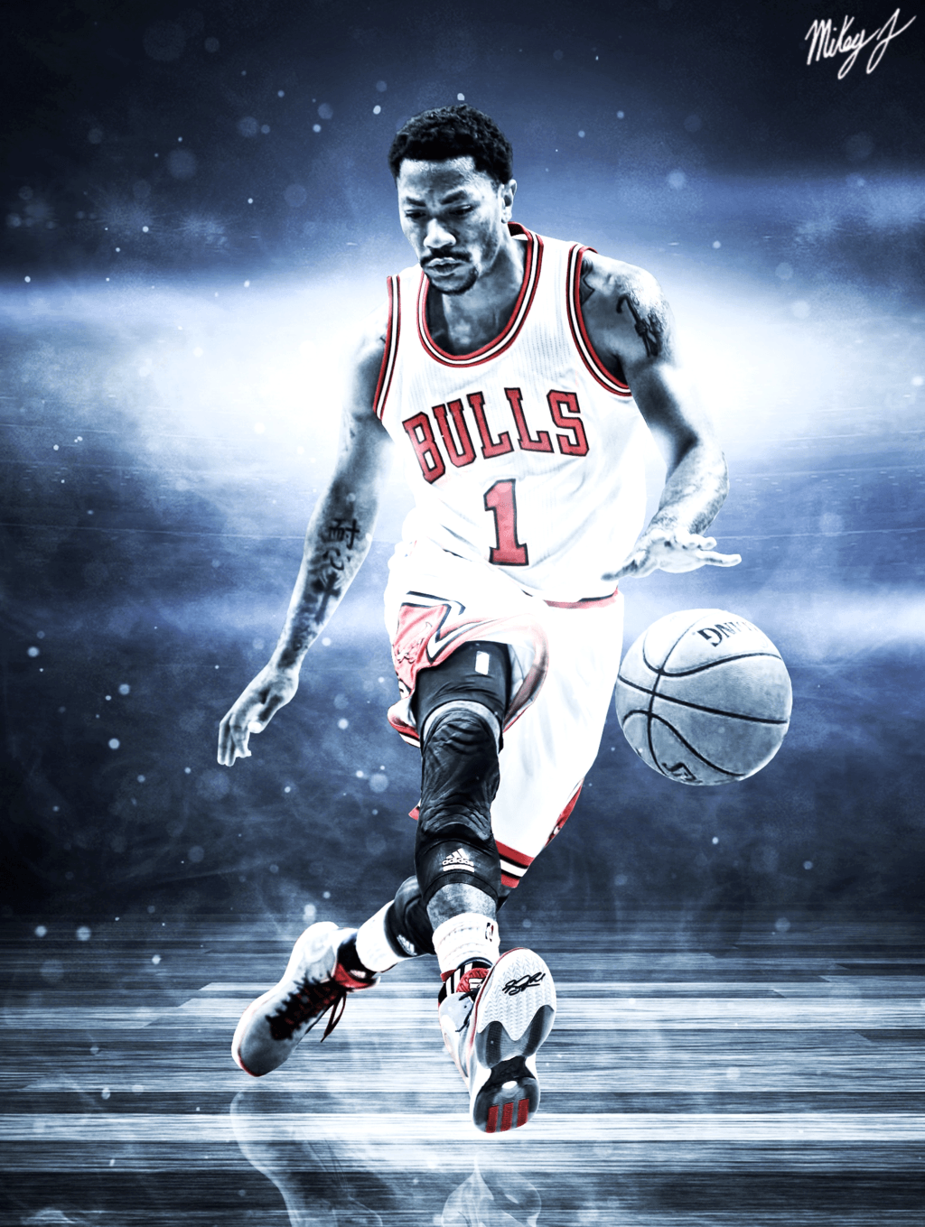 Derrick Rose artwork