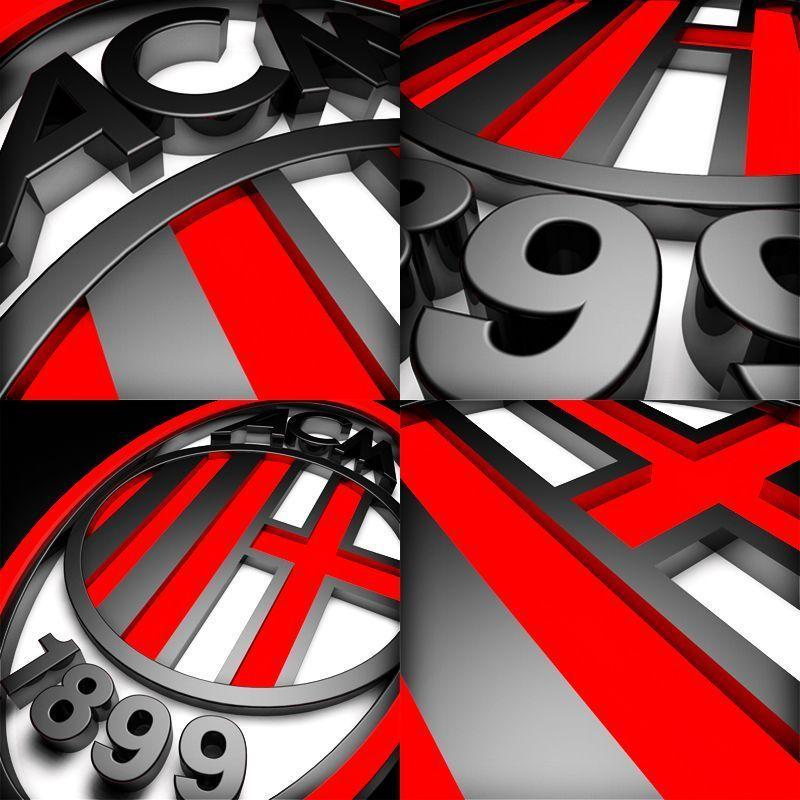 AC Milan 3D Logo. By Reno Editor