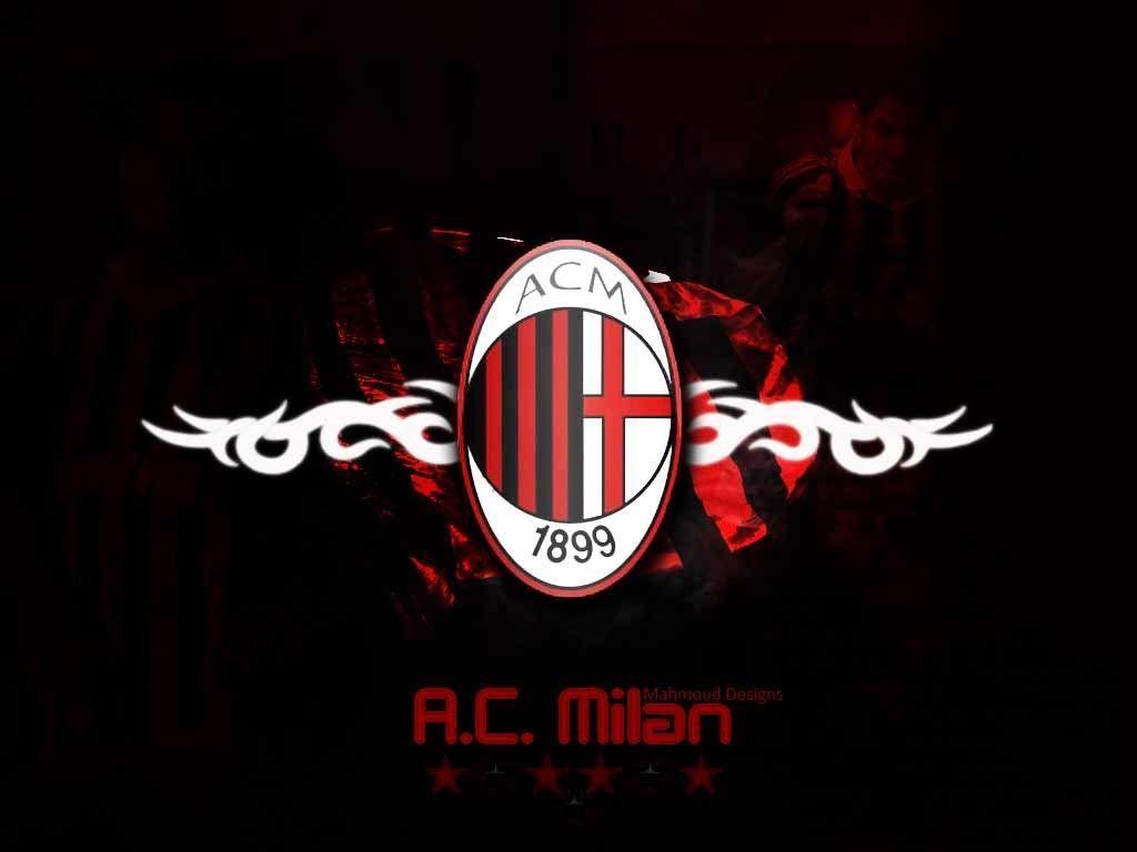 AC Milan Logo Wallpaper HD, Emblem, Picture, Image, Photo