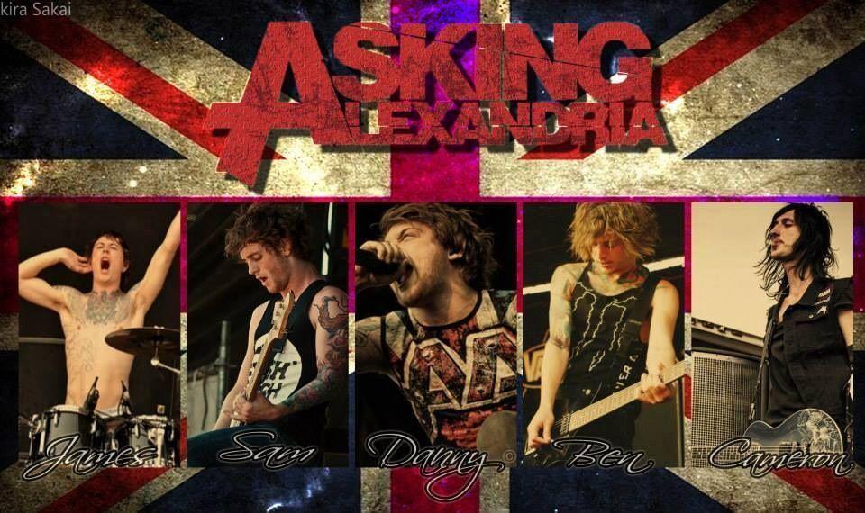 Asking alexandria Wallpaper //with danny