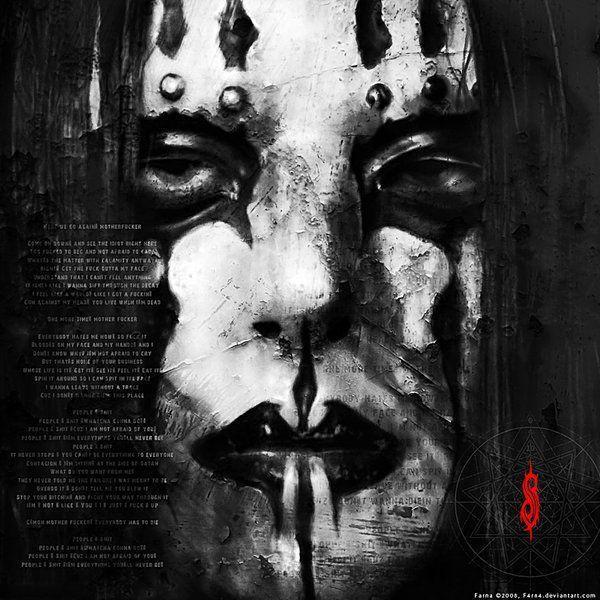 Slipknot Wallpaper BW
