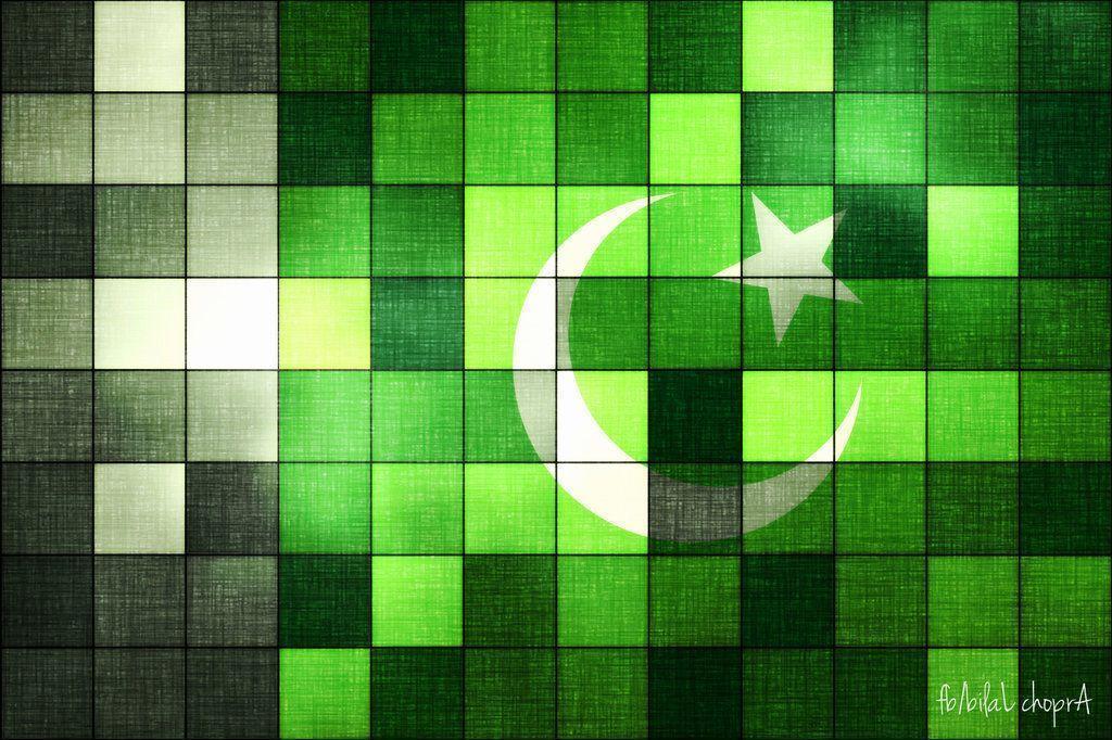 Pakistan Flag Abstract Wallpaper (3)