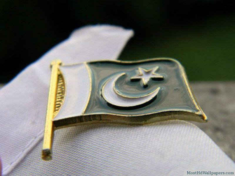 Pakistan Flag Badge. Most HD Wallpaper Picture Desktop