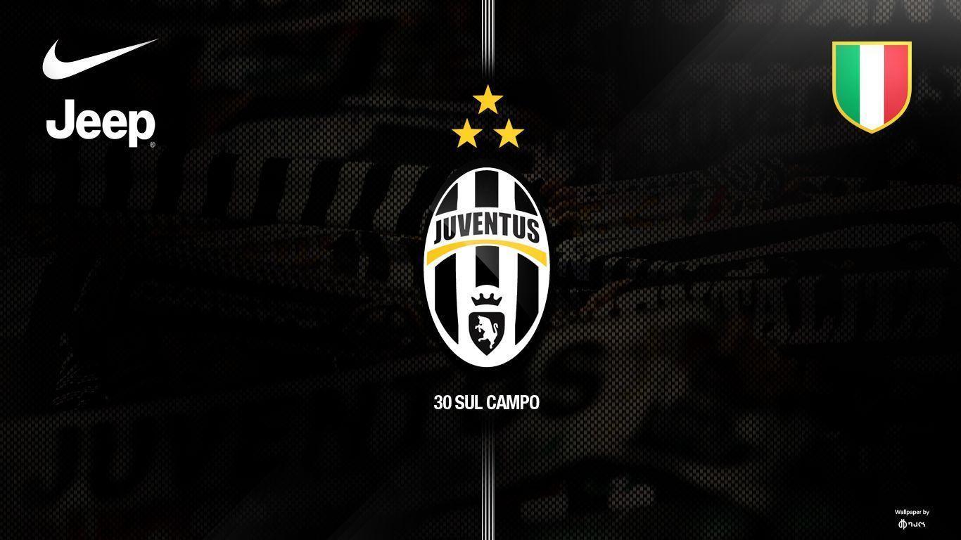 Juventus Italian Football Club Logo Wallpaper & Background