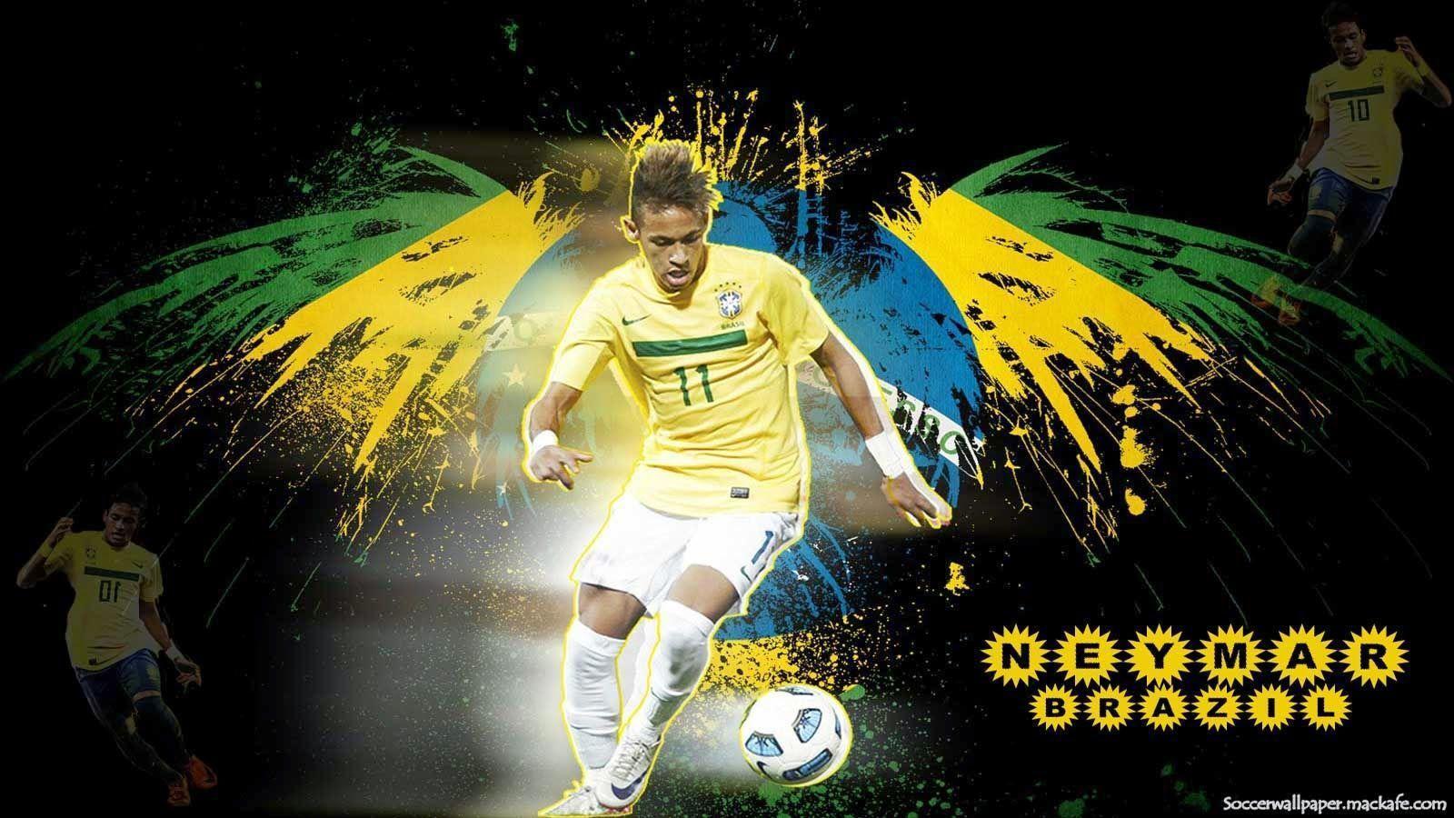 Neymar HD Wallpaper 2015 Brazil