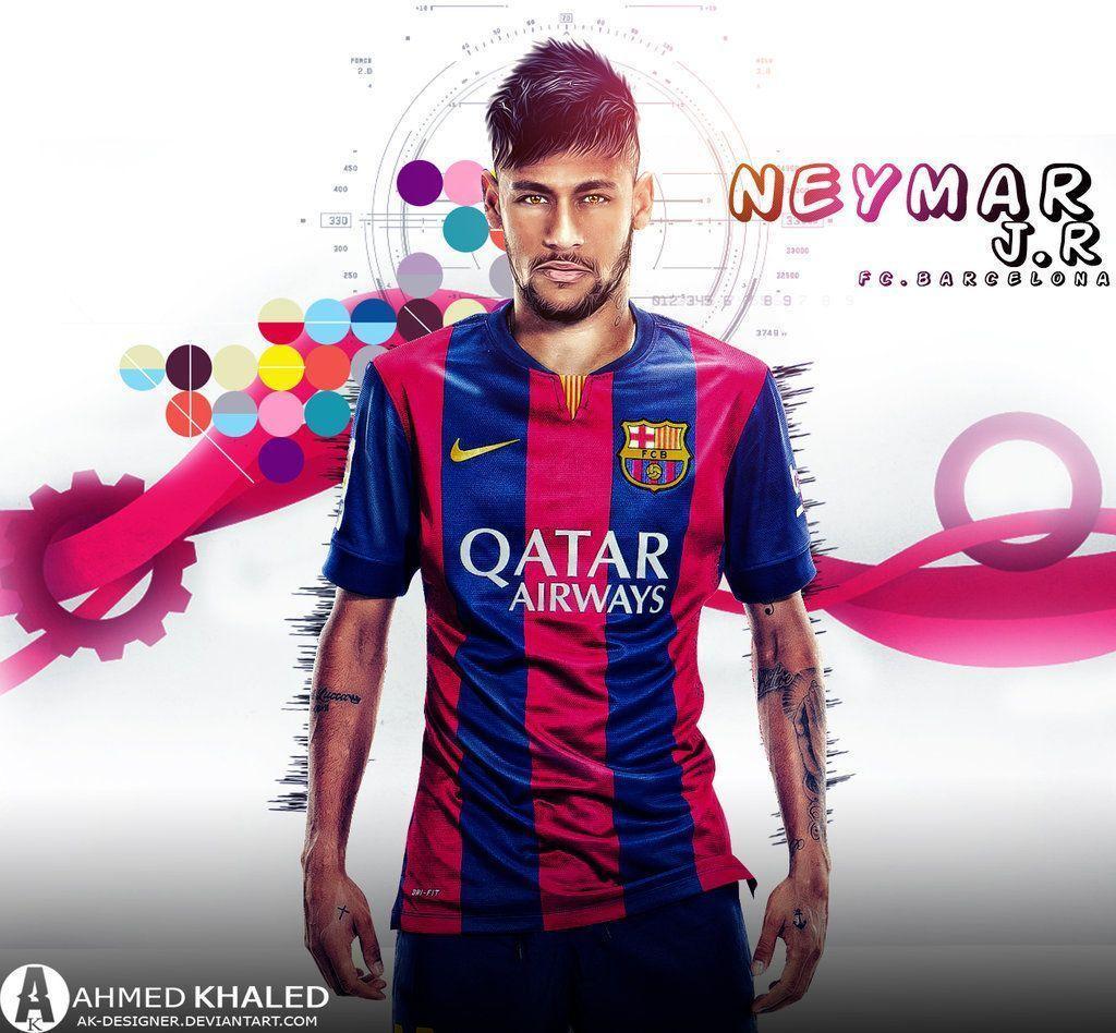 Neymar Jr Wallpaper By AK DESIGNER