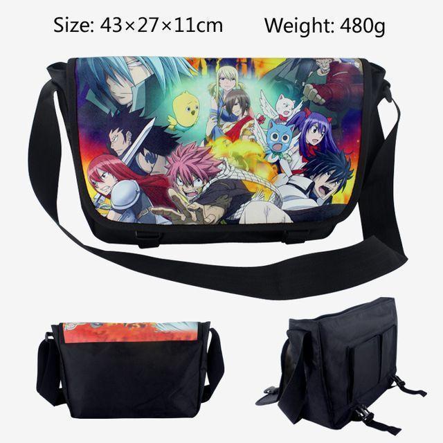 Online Shop 2016 Anime Fairy Tail Wallpaper Satchel Messenger Bag