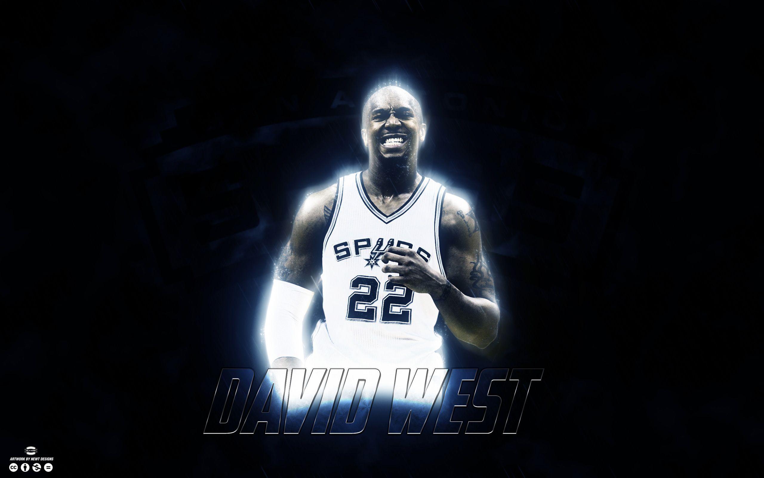 David West San Antonio Spurs 2015 Wallpaper. Basketball