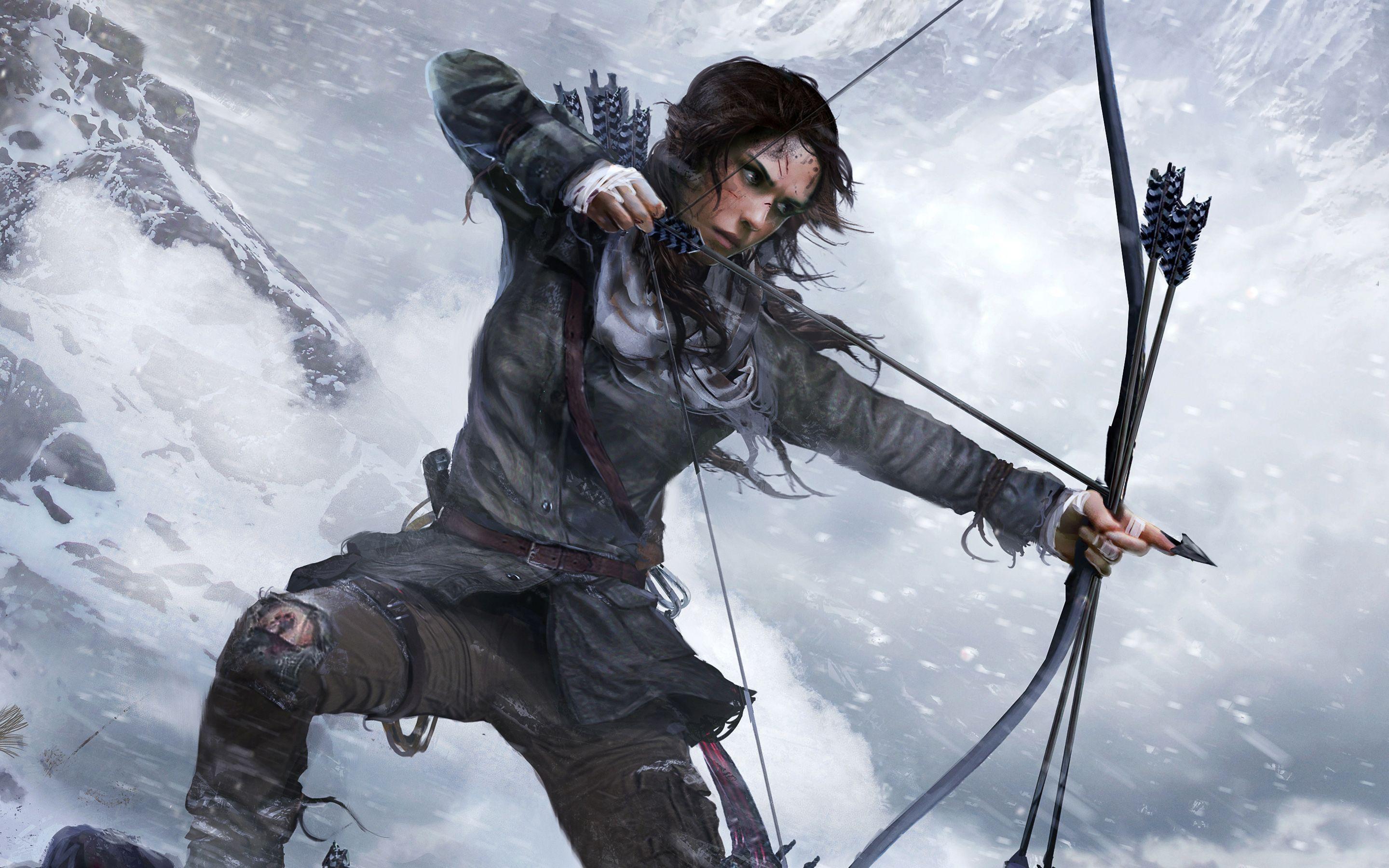 Rise of the Tomb Raider Lara Croft HD Wallpaper
