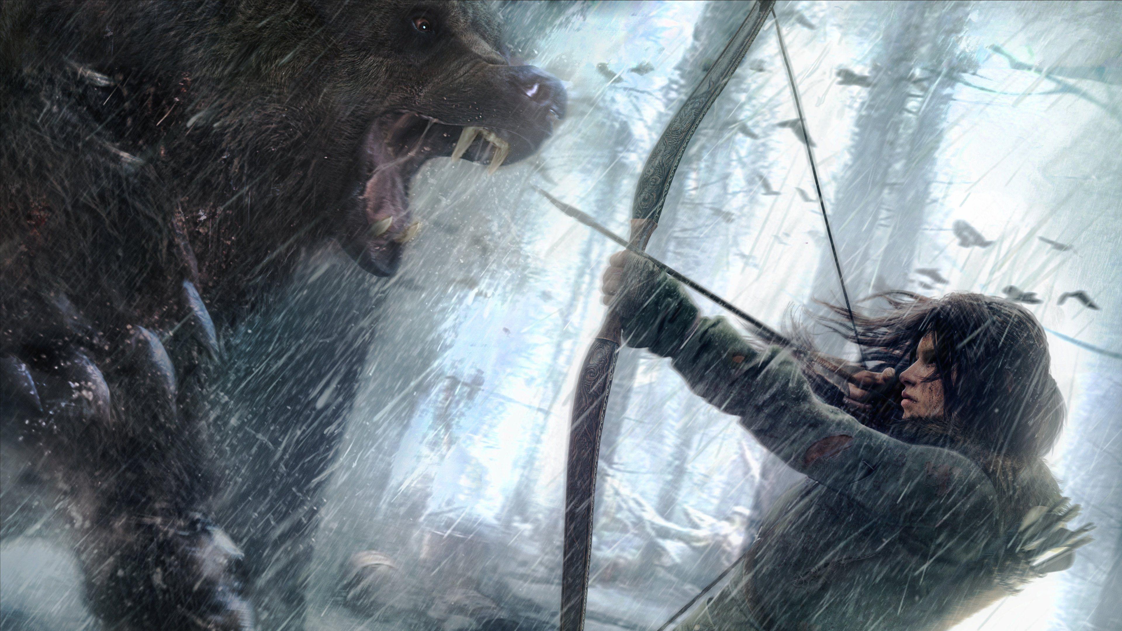 Rise Of The Tomb Raider 2015 HD Wallpaper. 4K