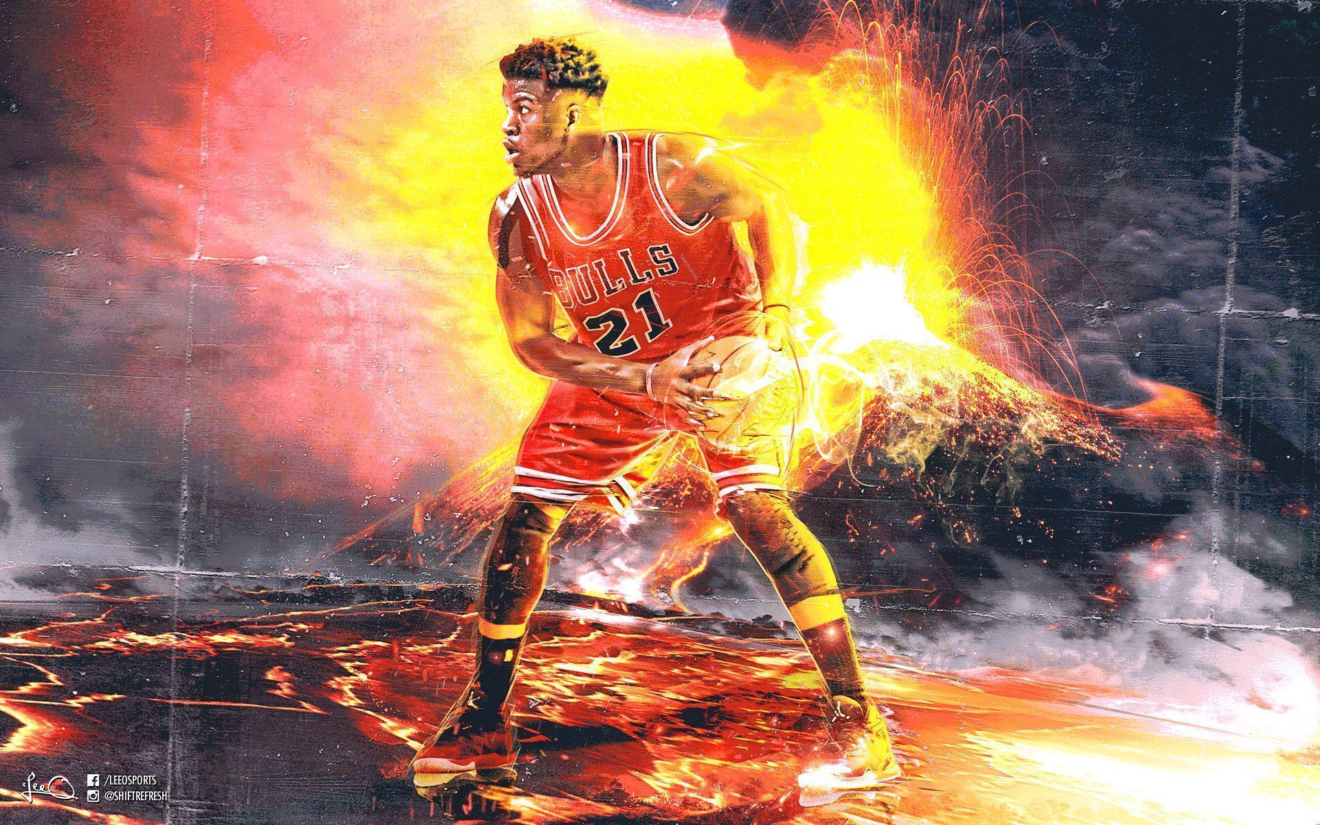 Jimmy Butler Chicago Bulls 2016 Wallpaper. Basketball Wallpaper